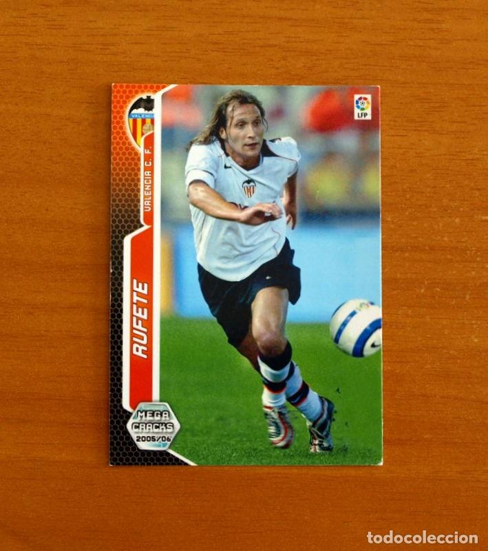 Fu&szlig;ball-Sticker: Valencia -N&ordm; 319 Rufete -Megacracks Las Fichas Liga 2005-2006-05-06 Mega Cracks Panini