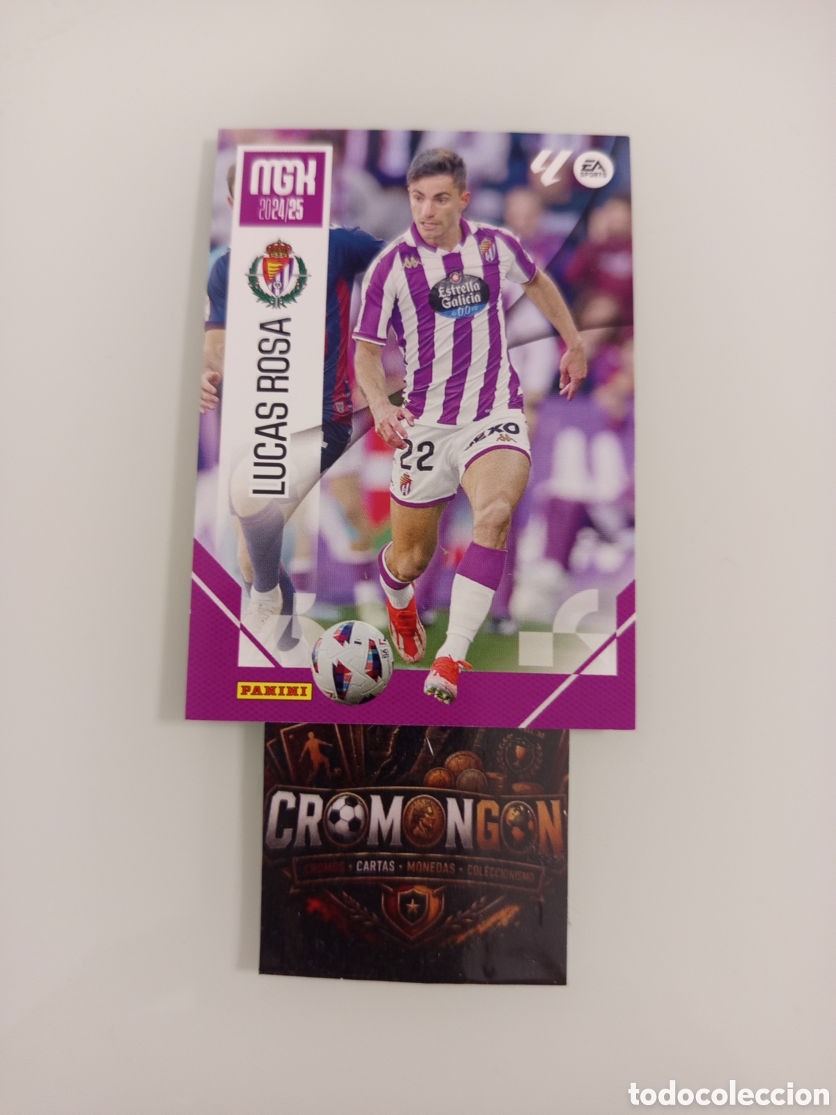 Fu&szlig;ball-Sticker: ❇️ CROMO ⚽ CARD LUCAS ROSA VALLADOLID LIGA EA SPORTS 24 25 2024 2025 MEGACRACKS MGKS PANINI ❇️
