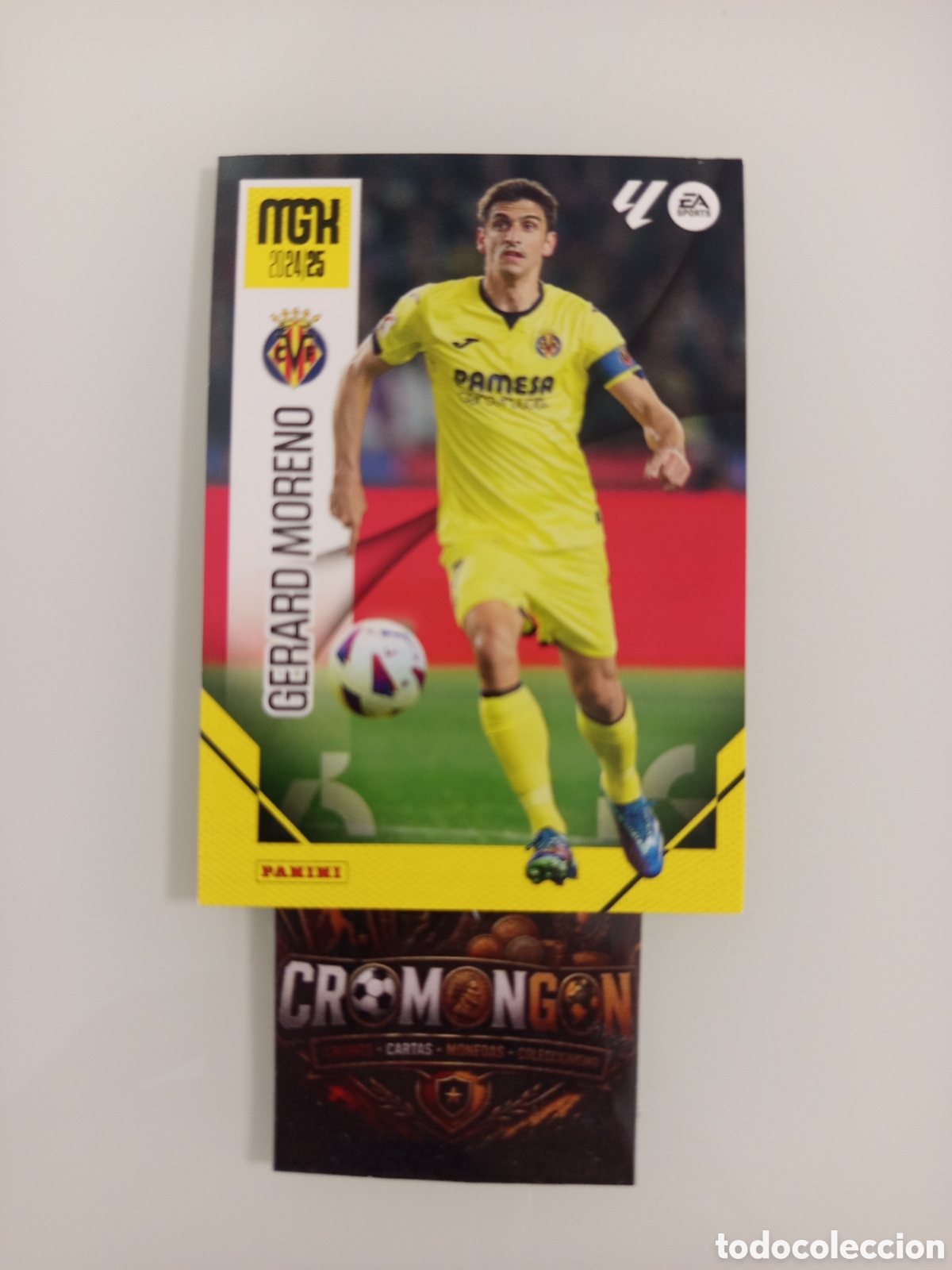 Fu&szlig;ball-Sticker: ❇️ CROMO ⚽ CARD GERARD MORENO VILLARREAL LIGA EA SPORTS 24 25 2024 2025 MEGACRACKS MGKS PANINI ❇️