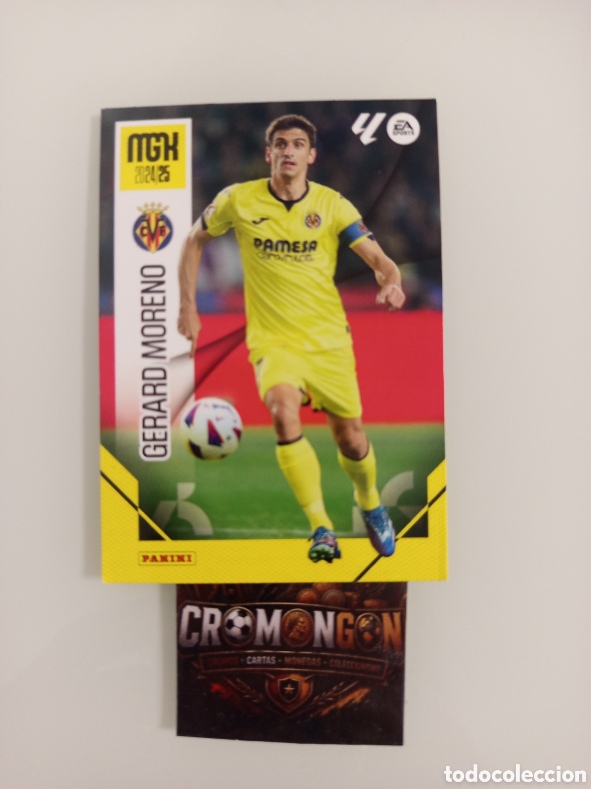 Fu&szlig;ball-Sticker: ❇️ CROMO ⚽ CARD GERARD MORENO VILLARREAL LIGA EA SPORTS 24 25 2024 2025 MEGACRACKS MGKS PANINI ❇️