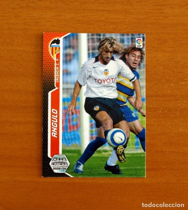 Fu&szlig;ball-Sticker: Valencia -N&ordm; 320 Angulo -Megacracks Las Fichas Liga 2005-2006-05-06 Mega Cracks Panini