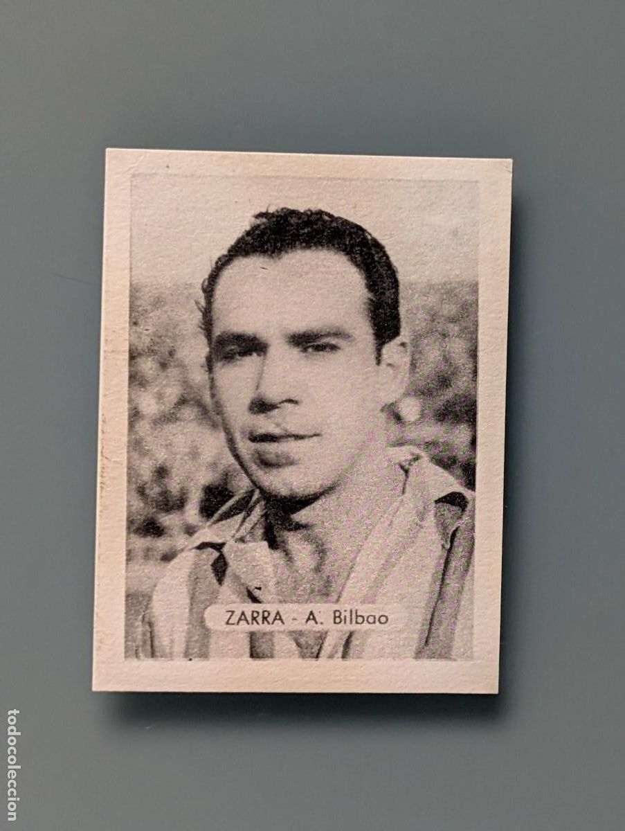 Cartes &agrave; collectionner de Football: DIFICIL CROMO NMINT CARD ZARRA ATHLETIC ATLETICO BILBAO RUIZ ROMERO 1949 1949/50 1950 TOP STAR