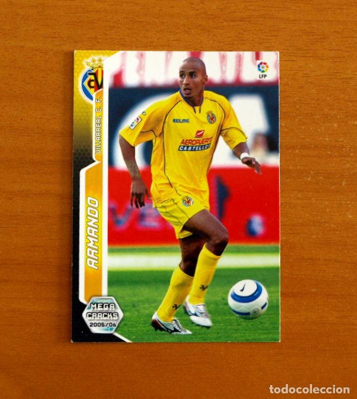 Figurine di Calcio: Villarreal -N&ordm; 327 Armando -Megacracks Las Fichas Liga 2005-2006-05-06 Mega Cracks Panini
