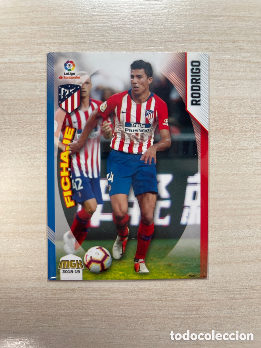 Figurine di Calcio: RODRIGO 65 FICHAJE ATLETICO DE MADRID MEGACRACKS 2018 2019 18 19