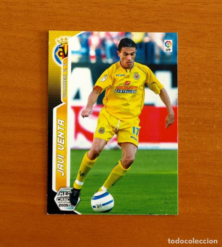 Figurine di Calcio: Villarreal -N&ordm; 328 Javi Venta -Megacracks Las Fichas Liga 2005-2006-05-06 Mega Cracks Panini