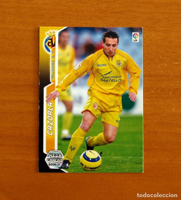 Football Stickers: Villarreal -N&ordm; 337 Cazorla -Megacracks Las Fichas Liga 2005-2006-05-06 Mega Cracks Panini