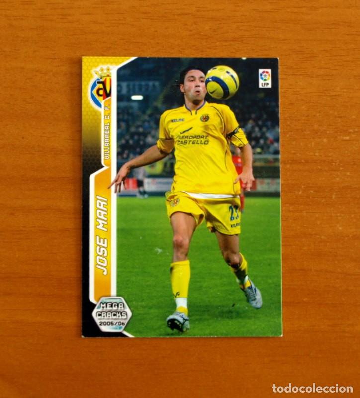 Figurine di Calcio: Villarreal -N&ordm; 340 Jos&eacute; Mar&iacute; -Megacracks Las Fichas Liga 2005-2006-05-06 Mega Cracks Panini