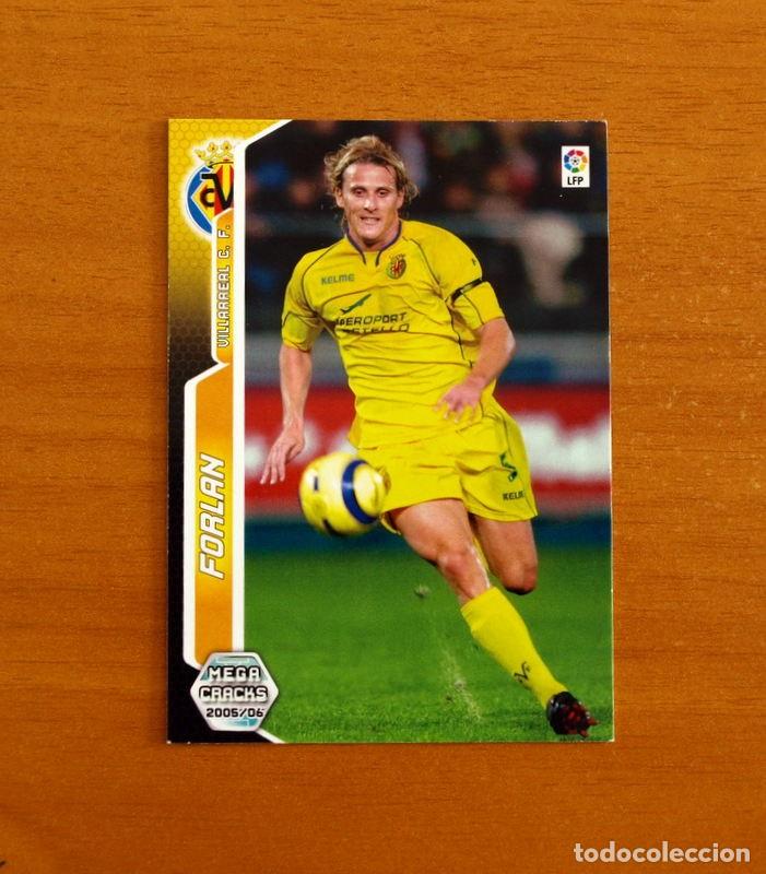 Figurine di Calcio: Villarreal -N&ordm; 341 Forlan -Megacracks Las Fichas Liga 2005-2006-05-06 Mega Cracks Panini