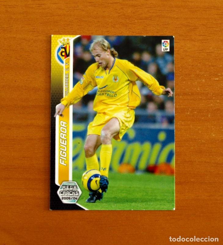 Figurine di Calcio: Villarreal -N&ordm; 342 Figueroa -Megacracks Las Fichas Liga 2005-2006-05-06 Mega Cracks Panini