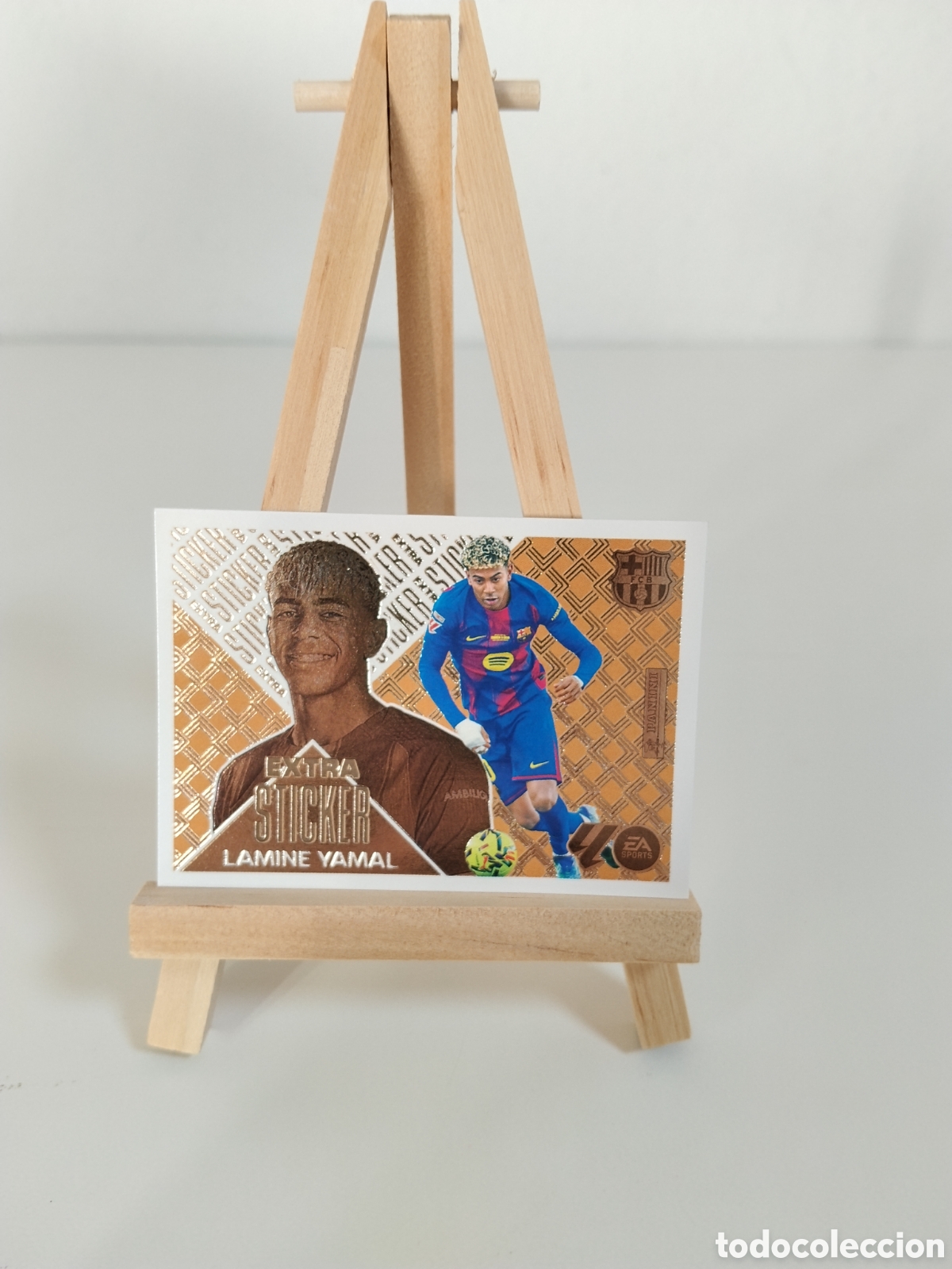 Figurine di Calcio: Lamine Yamal extra sticker bronce liga este 26/27
