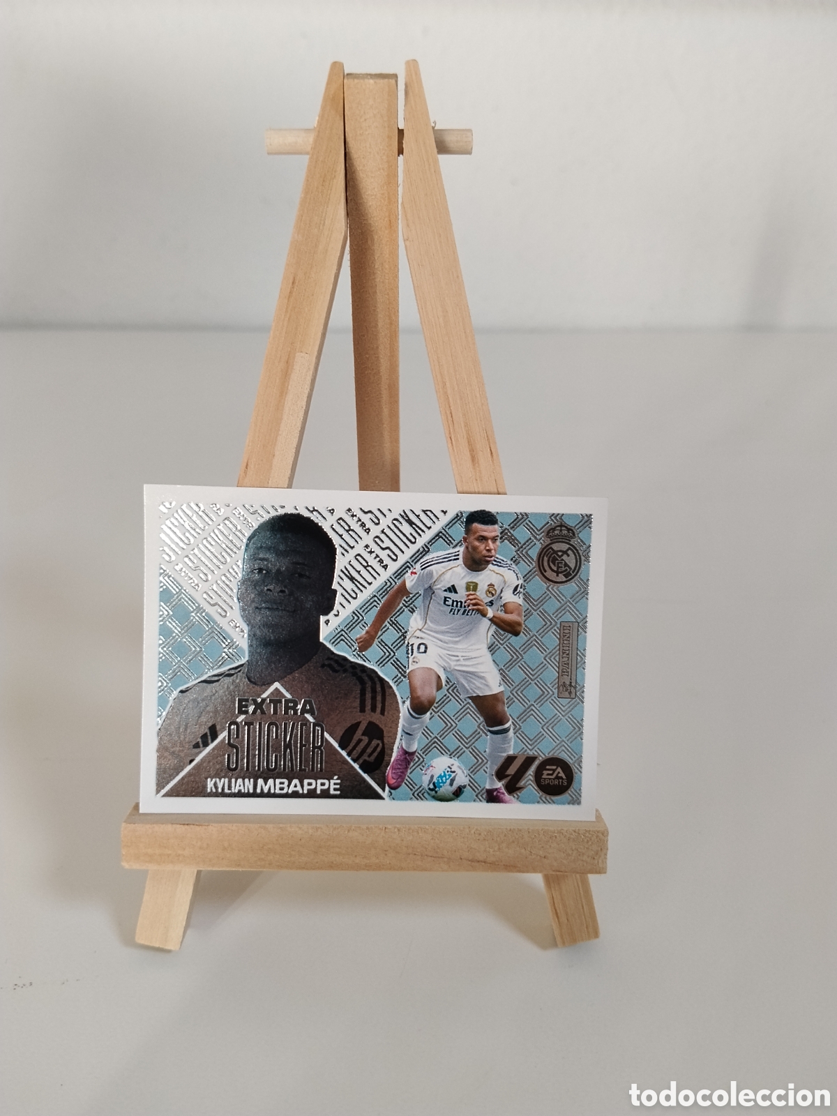 Fu&szlig;ball-Sticker: Mbappe extra sticker plata liga este 26/27