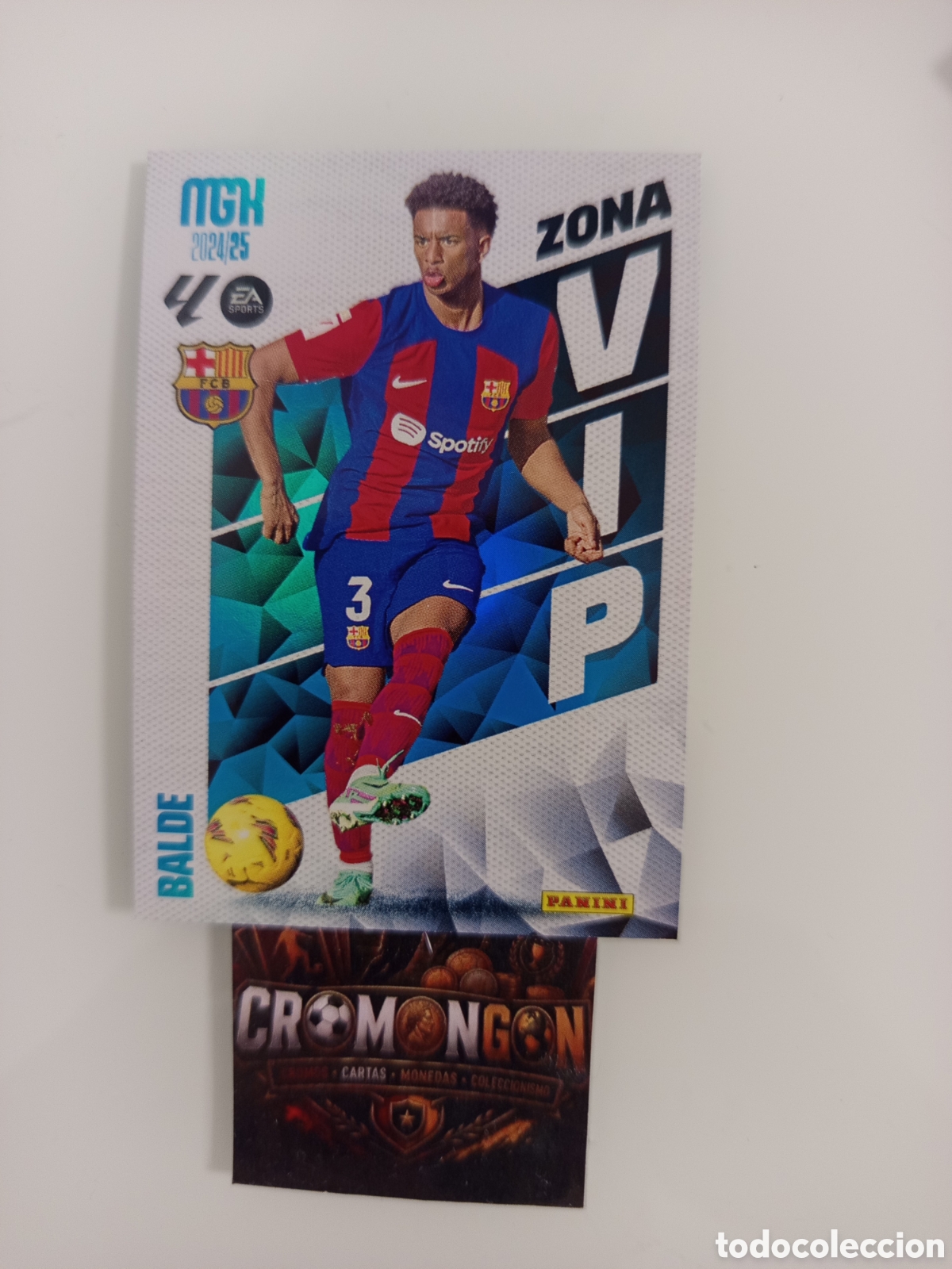 Fu&szlig;ball-Sticker: ❇️ CROMO ⚽ CARD BALDE BARCELONA ZONA VIP LIGA EA SPORTS 24 25 2024 2025 MEGACRACKS MGKS PANINI ❇️