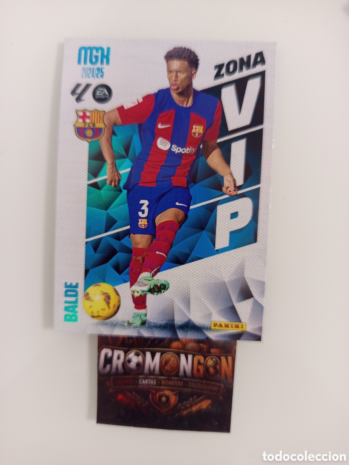 Fu&szlig;ball-Sticker: ❇️ CROMO ⚽ CARD BALDE BARCELONA ZONA VIP LIGA EA SPORTS 24 25 2024 2025 MEGACRACKS MGKS PANINI ❇️