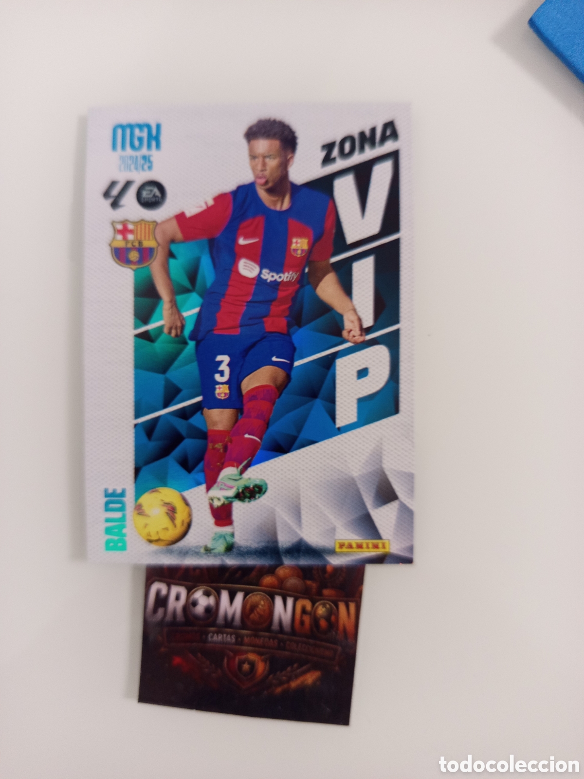 Fu&szlig;ball-Sticker: ❇️ CROMO ⚽ CARD BALDE BARCELONA ZONA VIP LIGA EA SPORTS 24 25 2024 2025 MEGACRACKS MGKS PANINI ❇️