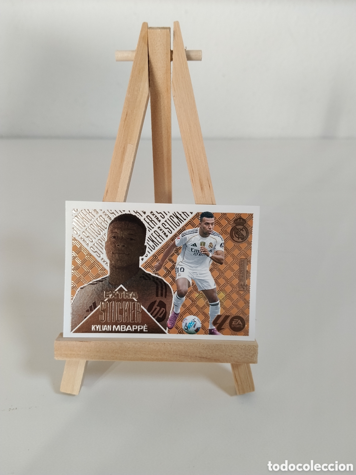 Cromos de Futebol: Mbappe extra sticker bronce liga este 26/27