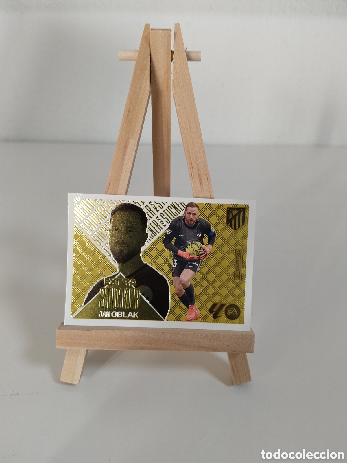 Cromos de Futebol: Oblack extra sticker oro liga este 26/27