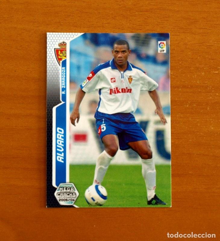 Cromos de Futebol: Real Zaragoza -N&ordm; 348 &Aacute;lvaro -Megacracks Las Fichas Liga 2005-2006-05-06 Mega Cracks Panini