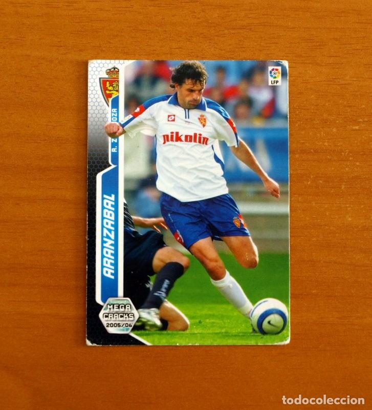 Cromos de Futebol: Real Zaragoza -N&ordm; 350 Aranzabal -Megacracks Las Fichas Liga 2005-2006-05-06 Mega Cracks Panini