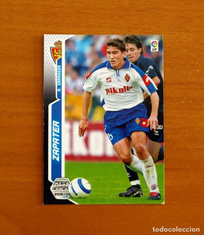 Cromos de Futebol: Real Zaragoza -N&ordm; 353 Zapater -Megacracks Las Fichas Liga 2005-2006-05-06 Mega Cracks Panini