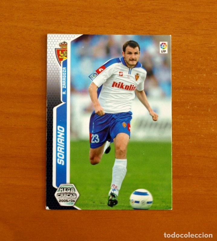 Cromos de Futebol: Real Zaragoza -N&ordm; 354 Soriano -Megacracks Las Fichas Liga 2005-2006-05-06 Mega Cracks Panini