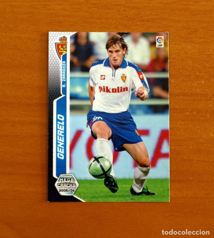 Cromos de Futebol: Real Zaragoza -N&ordm; 355 Generelo -Megacracks Las Fichas Liga 2005-2006-05-06 Mega Cracks Panini