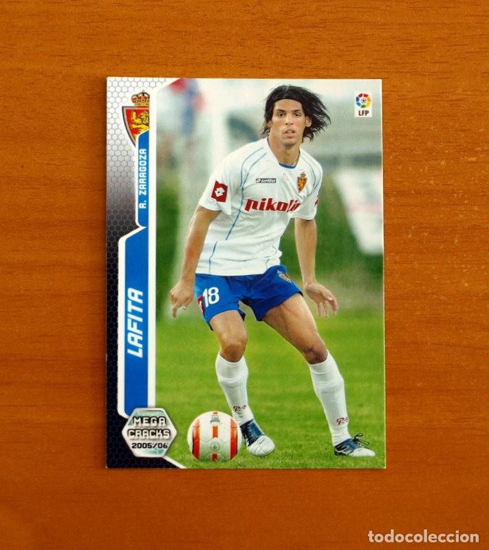 Cromos de Futebol: Real Zaragoza -N&ordm; 358 BIS Lafita -Megacracks Las Fichas Liga 2005-2006-05-06 Mega Cracks Panini