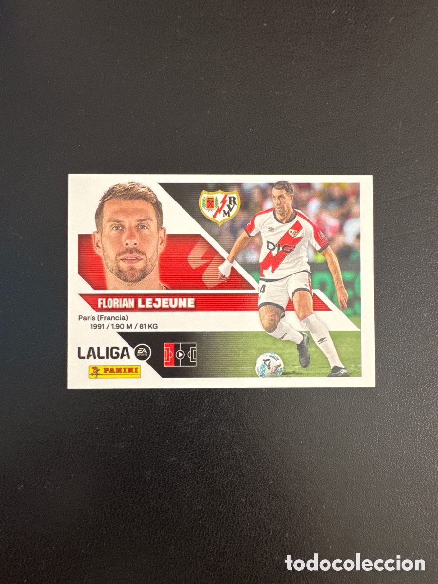 Cromos de Futebol: LEJEUNE RAYO VALLECANO NUMERO 8 LIGA ESTE 2026 2027