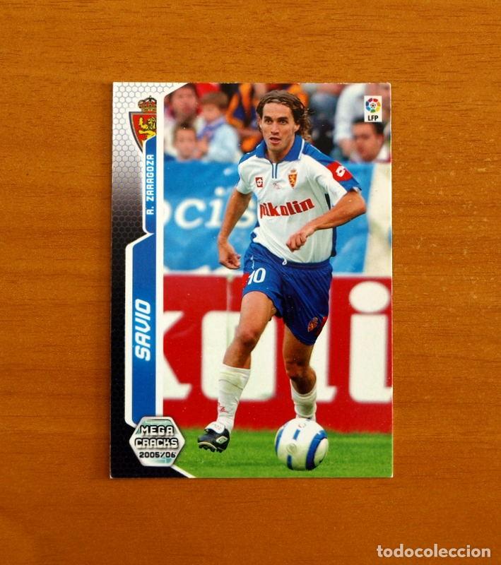 Cromos de Futebol: Real Zaragoza -N&ordm; 359 Savio -Megacracks Las Fichas Liga 2005-2006-05-06 Mega Cracks Panini