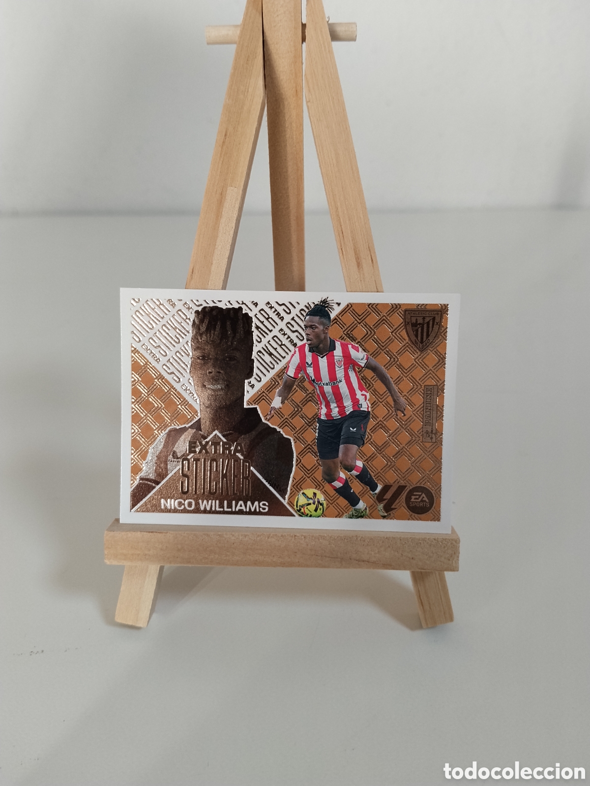 Cromos de Futebol: Nico Williams extra sticker bronce liga este 26/27
