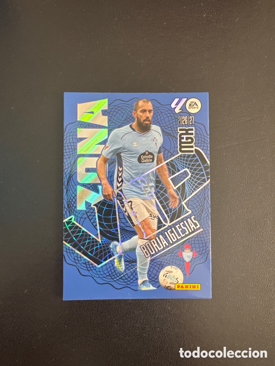 Cromos de Futebol: BORJA IGLESIAS ZONA VIP NUMERO 389 MEGACRACKS 2026 2027