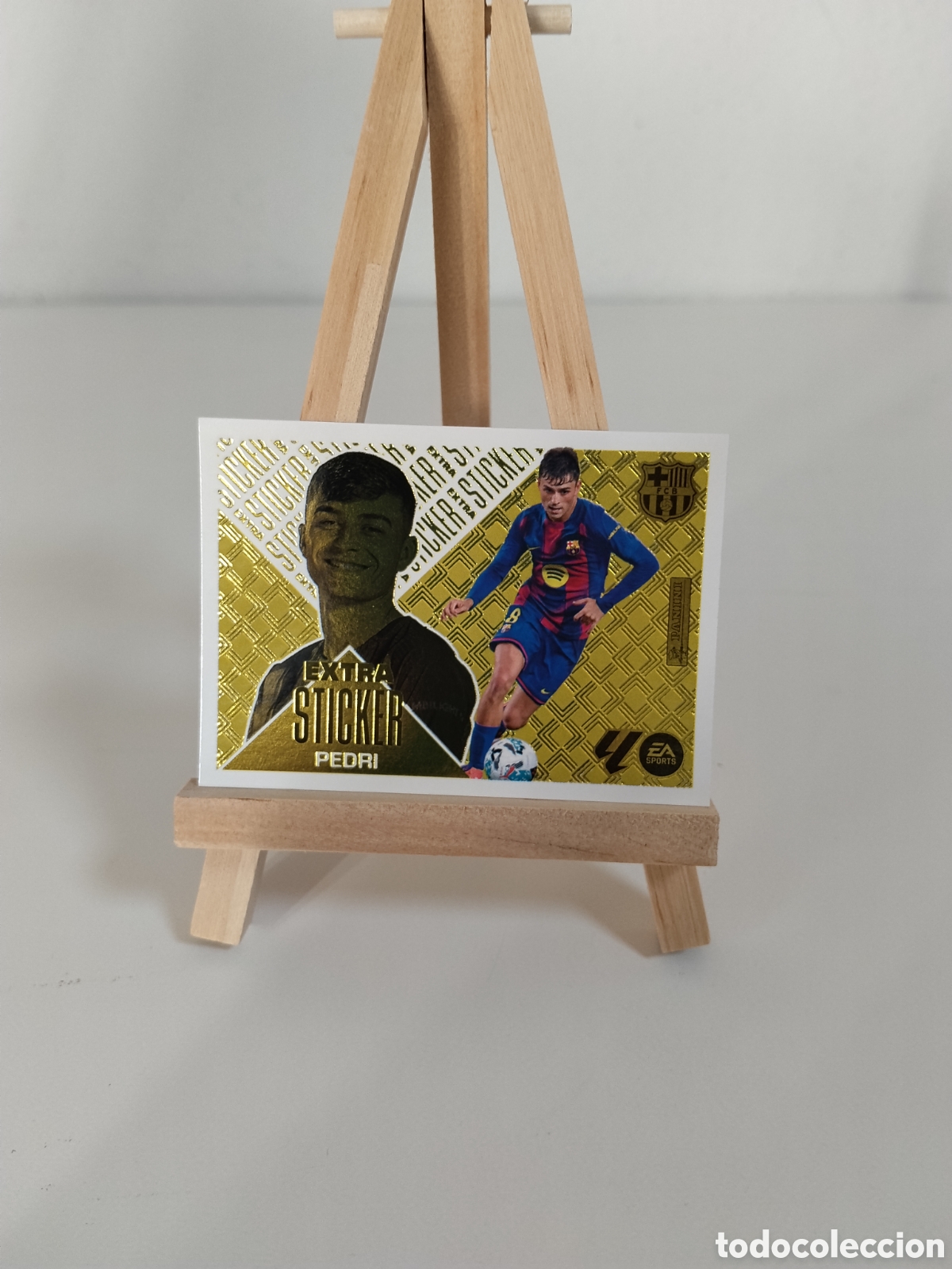 Cromos de Futebol: Pedri extra sticker oro liga este 26/27