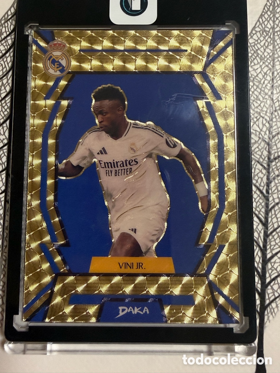 Cartes &agrave; collectionner de Football: Vinicius 1/1 Gold Daka Real Madrid