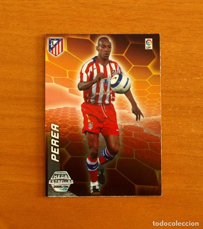 Cartes &agrave; collectionner de Football: Atl&eacute;tico de Madrid -N&ordm; 365 Perea -Megacracks Las Fichas Liga 2005-2006-05-06 Mega Estrellas Panini