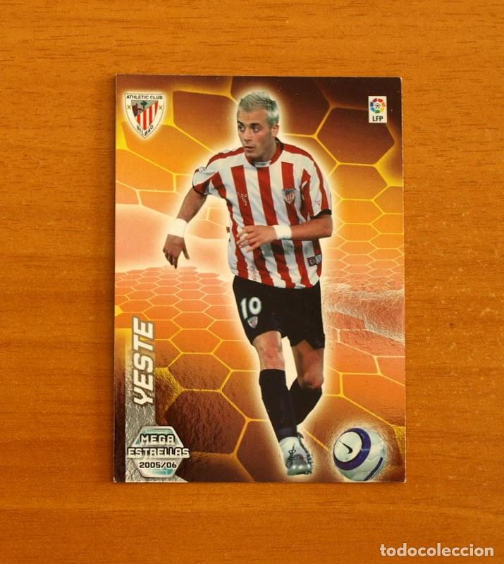 Football Stickers: Athletic de Bilbao -N&ordm; 381 Yeste -Megacracks Las Fichas Liga 2005-2006-05-06 Mega Estrellas Panini