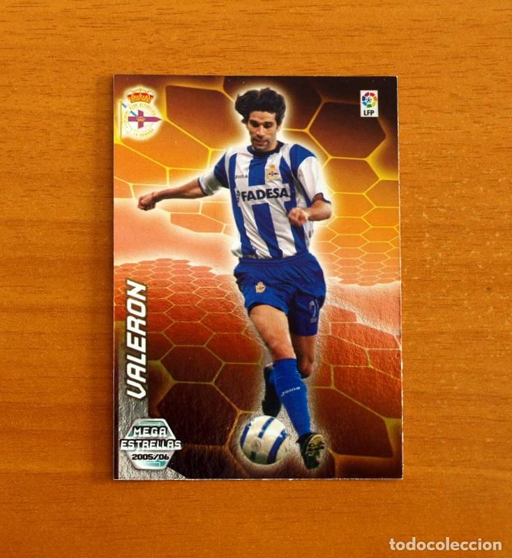 Cromos de Futebol: Deportivo La Coru&ntilde;a -N&ordm; 388 Valer&oacute;n-Megacracks Las Fichas Liga 2005-2006-05-06 Mega Estrellas Panini