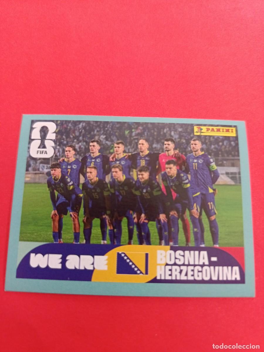 Fu&szlig;ball-Sticker: CROMO MUNDIAL 2026 - BOSNIA HERZEGOVINA BIH 13