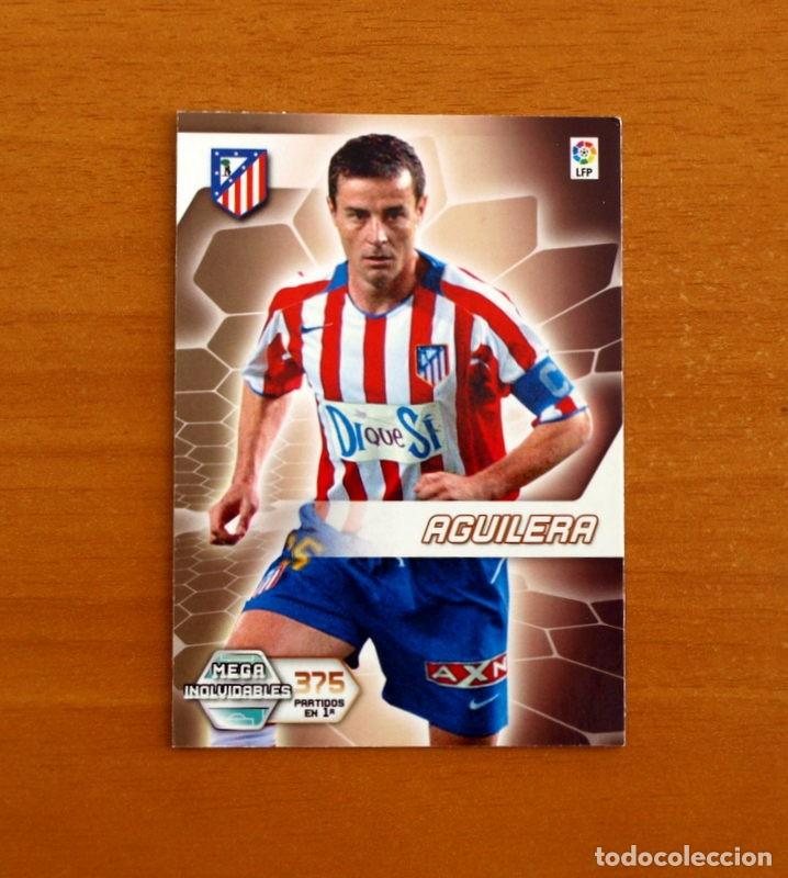 Cartes &agrave; collectionner de Football: Atl&eacute;tico de Madrid -N&ordm; 409 Aguilera -Megacracks Fichas Liga 2005-2006-05-06 Mega Inolvidables Panini