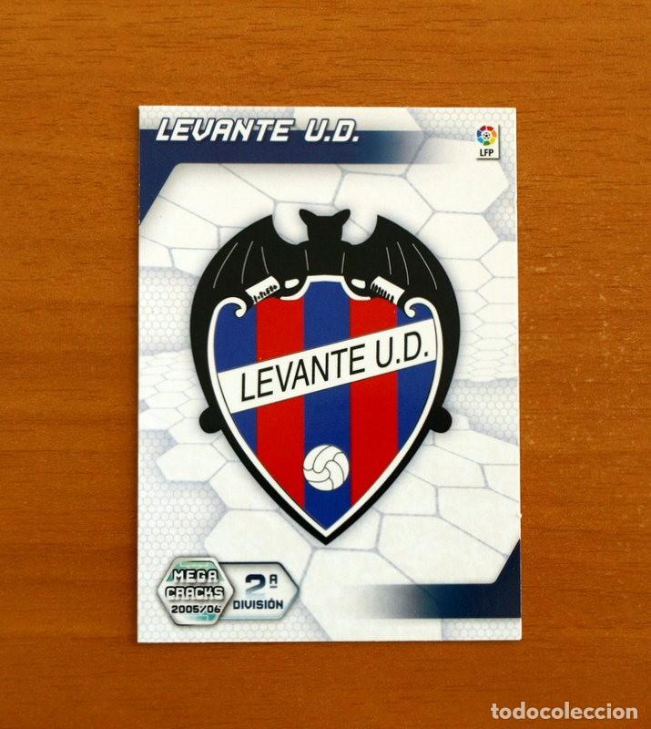 Figurine di Calcio: Levante -N&ordm; 415 Escudo -Megacracks Las Fichas Liga 2005-2006-05-06 Mega 2&ordf; Divisi&oacute;n Panini