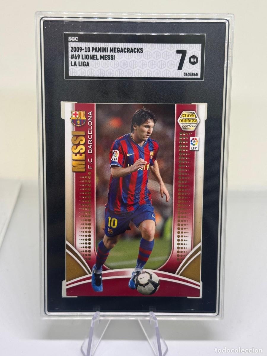 Fu&szlig;ball-Sticker: Lionel Messi #69 FC Barcelona Panini Megacracks 2009 2010 SGC 7 No Psa