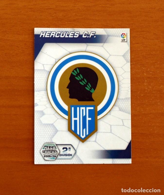 Fu&szlig;ball-Sticker: H&eacute;rcules -N&ordm; 434 Escudo -Megacracks Las Fichas Liga 2005-2006-05-06 Mega 2&ordf; Divisi&oacute;n Panini