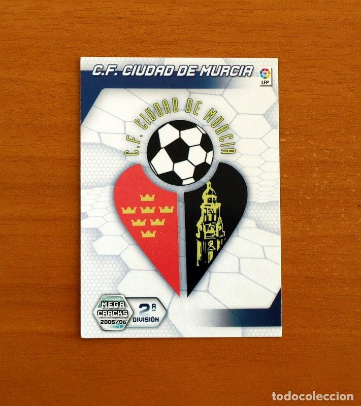 Cartes &agrave; collectionner de Football: Ciudad De Murcia -N&ordm; 432 Escudo -Megacracks Las Fichas Liga 2005-2006-05-06 Mega 2&ordf; Divisi&oacute;n Panini