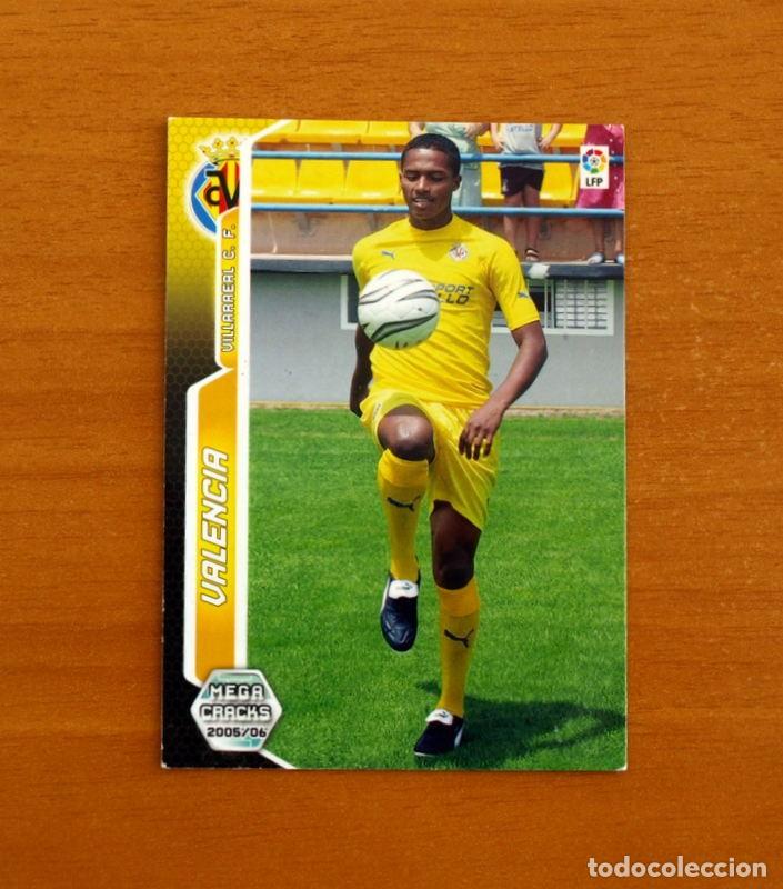 Fu&szlig;ball-Sticker: Villarreal -N&ordm; 444 Valencia -Megacracks Las Fichas Liga 2005-2006-05-06 Mega Creacks Panini
