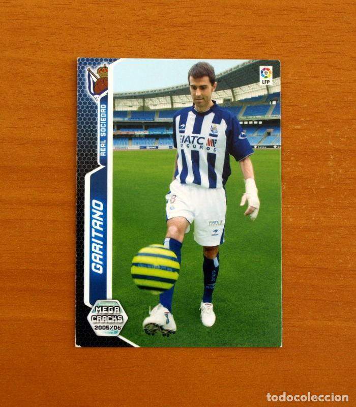 Cromos de f&uacute;tbol: Real Sociedad -N&ordm; 448 Garitano -Megacracks Las Fichas Liga 2005-2006-05-06 Mega Creacks Panini