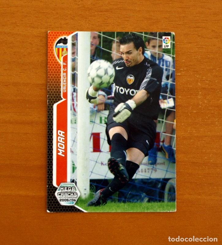 Cromos de f&uacute;tbol: Valencia -N&ordm; 449 Mora -Megacracks Las Fichas Liga 2005-2006-05-06 Mega Creacks Panini