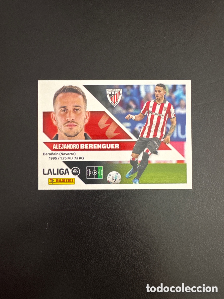 Cromos de Futebol: BERENGUER ATHLETIC DE BILBAO NUMERO 16 LIGA ESTE 2026 2027