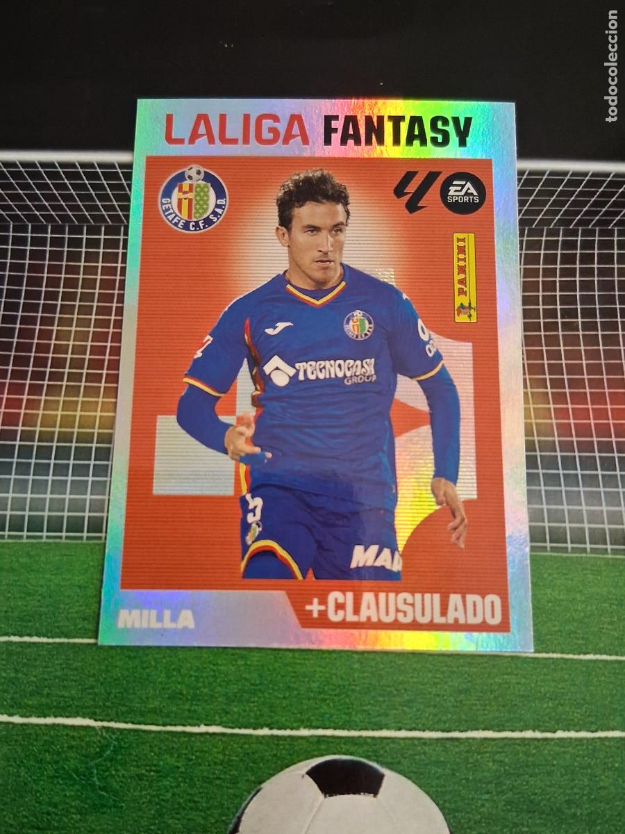 Cartes &agrave; collectionner de Football: 6 MILLA GETAFE LALIGA FANTASY LIGA FUTBOL EDICIONES ESTE PANINI 2026 2027 26 27