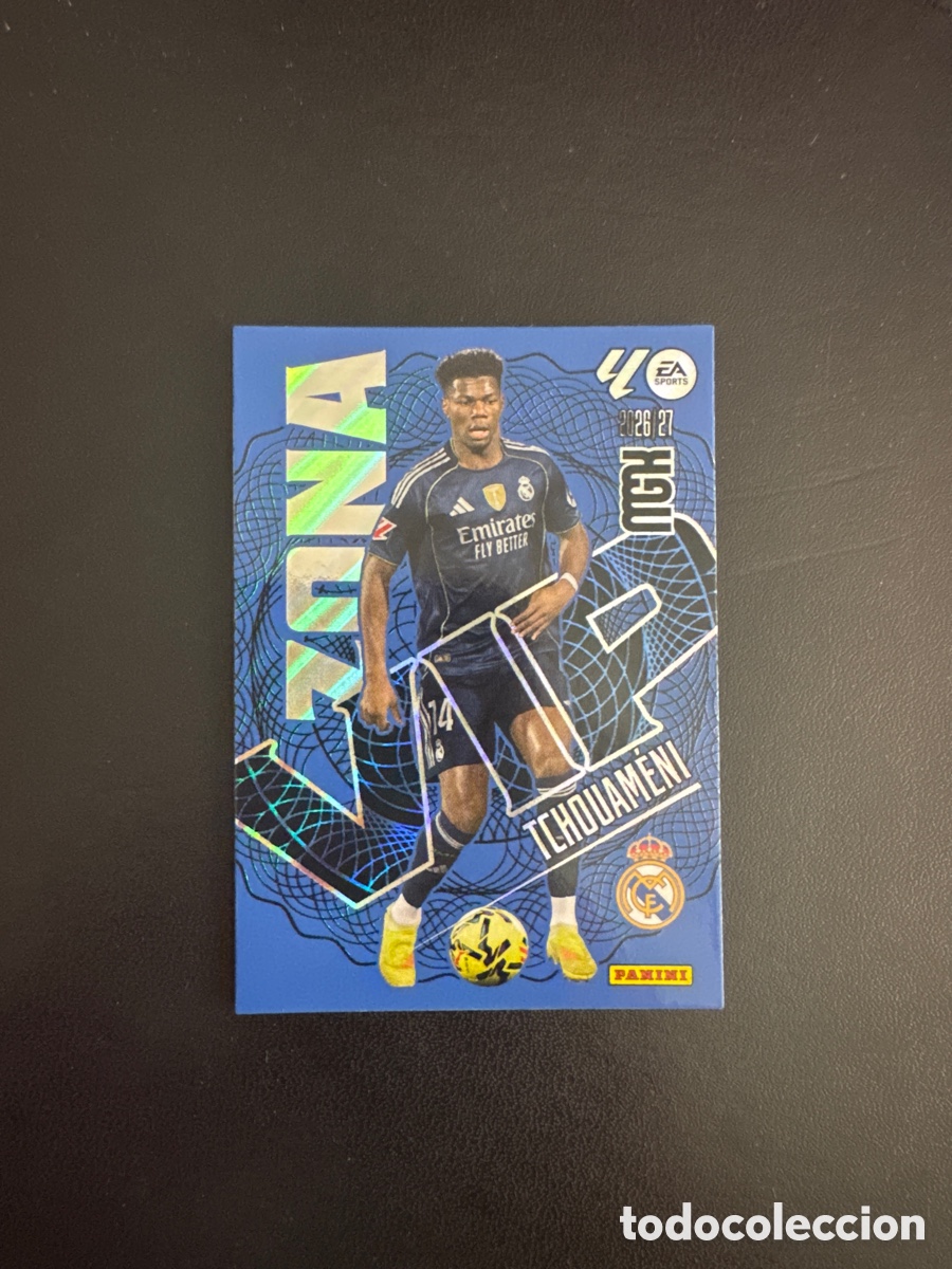 Cromos de Futebol: TCHOUAMENI ZONA VIP NUMERO 405 MEGACRACKS 2026 2027