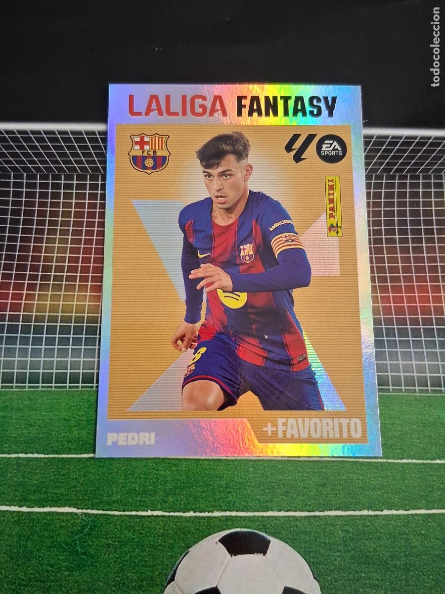 Cartes &agrave; collectionner de Football: 7 PEDRI BARCELONA LALIGA FANTASY LIGA FUTBOL EDICIONES ESTE PANINI 2026 2027 26 27