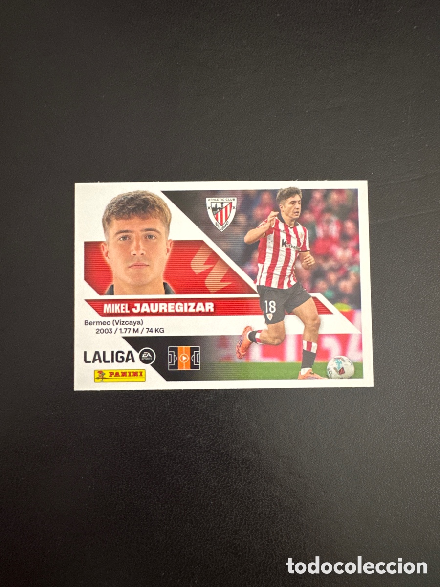 Cromos de Futebol: JAUREGIZAR ATHLETIC DE BILBAO NUMERO 10 LIGA ESTE 2026 2027
