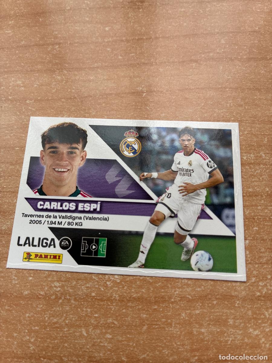 Figurine di Calcio: 17 BIS CARLOS ESP&Iacute; REAL MADRID LIGA ESTE 2026 2027